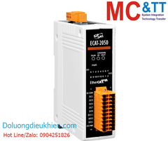 Module EtherCAT Slave 13 kênh đầu vào số + 4 kênh đầu ra số cách ly ICP DAS ECAT-2050 CR