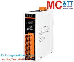 Module EtherCAT Slave 16 đầu vào số + 16 đầu ra số cách ly ICP DAS ECAT-2055-32 CR