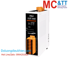 Module EtherCAT Slave 6 đầu vào số + 6 đầu ra Relay cách ly ICP DAS ECAT-2060 CR