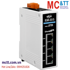 Bộ đấu nối Junction EtherCAT 1 vào - 5 ra ICP DAS ECAT-2515 CR