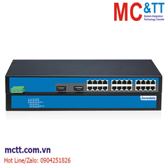 Switch 24 cổng Ethernet + 2 cổng quang 3Onedata ES1026-2F