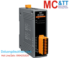 Module 2 cổng Ethernet Modbus TCP & MQTT 16 kênh DI/DO ICP DAS ET-2254 CR