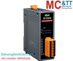 Module 2 cổng Ethernet Modbus TCP & MQTT 8 kênh DI+ 8 kênh DO ICP DAS ET-2255U CR