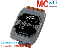 Module Ethernet Modbus TCP 2 kênh đầu vào biến dạng (Strain Gauge, Load Cell)+2 kênh DI + 2 kênh DO ICP DAS ET-7016 CR