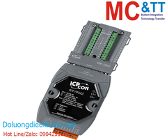 Module Ethernet Modbus TCP 10 kênh AI Thermocouple + 6 kênh DO ICP DAS ET-7018Z/S CR