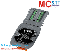 Module Ethernet Modbus TCP 10 kênh AI Thermocouple + 6 kênh DO ICP DAS ET-7019Z/S CR
