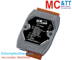 Module Ethernet Modbus TCP 8 kênh đầu vào số DI + 8 kênh đầu ra số DO ICP DAS ET-7044 CR