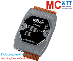 Module Ethernet Modbus TCP 8 kênh đầu ra PhotoMOS Relay ICP DAS ET-7066 CR