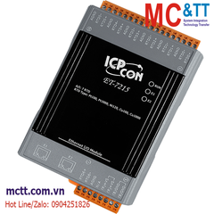 Module 2 cổng Ethernet Modbus TCP 7 kênh đầu vào RTD ICP DAS ICP DAS ET-7215 CR