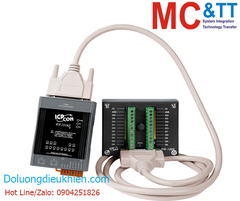 Module 2 cổng Ethernet Modbus TCP 10 kênh AI (Thermocouple) + 3 kênh DO ICP DAS ET-7218Z/S2 CR