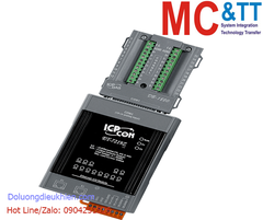 Module 2 cổng Ethernet Modbus TCP 10 kênh AI (Thermocouple) + 3 kênh DO ICP DAS ET-7219Z/S CR