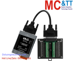 Module 2 cổng Ethernet Modbus TCP 10 kênh AI (Thermocouple) + 3 kênh DO ICP DAS ET-7219Z/S3 CR