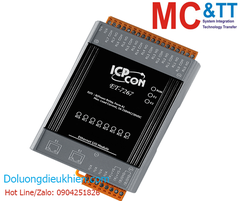 Module 2 cổng Ethernet Modbus TCP 8 kênh Power Relay ICP DAS ET-7267 CR