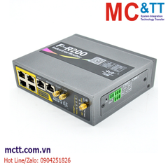 Router công nghiệp 4G (LTE) 1 cổng Gigabit WAN + 4 cổng Gigabit Lan + Wifi + 2DI/DO Four-Faith F-R200