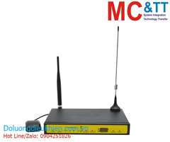 F7446: Router công nghiệp Dual Sim WCDMA (3G) + GPS 4 LAN + 1 WAN + RS-232+ ANP/VPN + Wi-Fi
