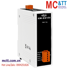 Bộ chuyển đổi Modbus Gateway 1 cổng RS-422/485 sang 2 cổng Ethernet ICP DAS GW-2215i CR