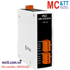 Bộ chuyển đổi Modbus Gateway 2 cổng RS-232 sang 2 cổng Ethernet ICP DAS GW-2222i CR