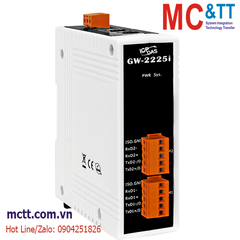 Bộ chuyển đổi Modbus Gateway 2 cổng RS-422/485 sang 2 cổng Ethernet ICP DAS GW-2225i CR