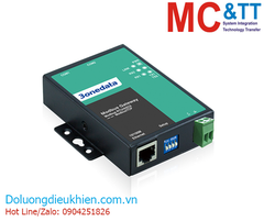 Bộ chuyển đổi Modbus Gateway 2 cổng RS-232 Modbus RTU/ASCII sang Ethernet Modbus TCP 3Onedata GW1102-2D(RS-232)