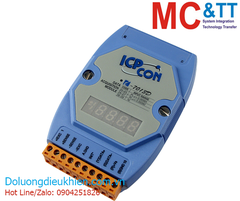 Module RS-485 DCON 1 kênh đầu vào RTD ICP DAS I-7013D CR