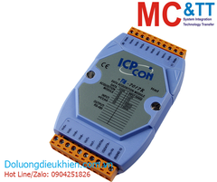 Module RS-485 DCON 8 kênh đầu vào tương tự AI ICP DAS I-7017R-G CR