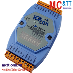 Module RS-485 DCON 3 kênh đầu vào RTD ICP DAS I-7033D CR