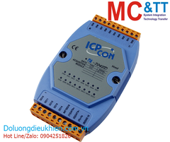 Module RS-485 DCON 16 kênh đầu ra số DO ICP DAS I-7043D-G CR