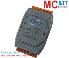 Module RS-485 DCON 8 kênh đầu vào số DI + 8 kênh đầu ra số DO ICP DAS I-7055-NPN-G CR