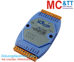 Module RS-485 DCON 4 kênh đầu vào số DI+4 kênh đầu ra Relay ICP DAS I-7060D-G CR