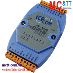 Module RS-485 DCON 3 kênh đầu ra Relay + 8 kênh đầu vào số DI ICP DAS I-7063D CR