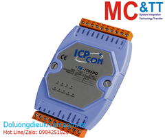 Module RS-485 DCON 4 kênh đầu vào số DI + 5 kênh đầu ra DC SSR ICP DAS I-7065B CR