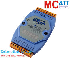 Module RS-485 DCON 2 kênh đầu vào Counter/Frequency ICP DAS I-7080D CR
