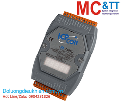 Module RS-485 DCON 8 kênh đầu vào bộ đếm tốc độ cao HSC+8 kênh đầu ra PWM ICP DAS I-7088D-G CR