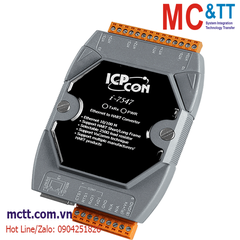 Bộ chuyển đổi Ethernet (TCP/IP) sang Hart ICP DAS I-7547 CR