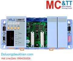 I-8417 CR: Bộ lập trình nhúng PAC 80188-40 CPU + MiniOS7 ISaGRAF +4 khe cắm module I/O