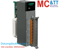 I-87004W-G CR: Module 4 kênh đầu vào nhiệt độ DS18B20 Daisy-Chain