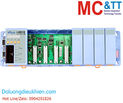 I-8810 CR: Bộ lập trình nhúng 3 cổng COM+ 8 khe cắm module mở rộng