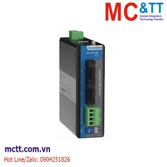 Bộ chuyển đổi 2 cổng CAN sang 2 cổng quang + 1 cổng Ethernet 3onedata ICP222-1T2F-2CI-TB-P(12-48VDC)