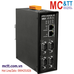 Bộ chuyển đổi 4 cổng RS-232/422/485 sang 2 cổng Ethernet ICP DAS iDS-448iM-D CR