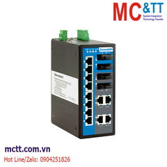 Switch công nghiệp 10 cổng Ethernet + 6 cổng quang 3Onedata IES3016-6F-M-SC-2KM (Multi mode, Dual fiber, SC, 2KM)