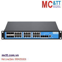 Switch công nghiệp quản lý 16 cổng Gigabit Ethernet + 8 cổng combo Gigabit + 4 cổng Gigabit SFP 3Onedata IES5328-16GT4GS8GC-2P48
