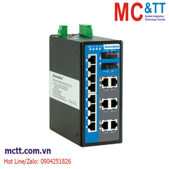 Switch công nghiệp quản lý 14 cổng Ethernet + 2 cổng quang (Multi mode, SC, 2KM) 3Onedata IES6116-2F-M-SC-2KM
