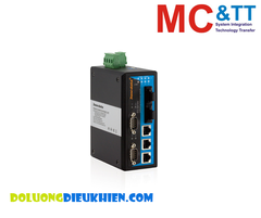 IES615-2F(SS)-2D(RS-232): Switch công nghiệp 3 cổng Ethernet + 2 cổng quang Single-mode cáp đơn + 2 cổng RS-232 3Onedata