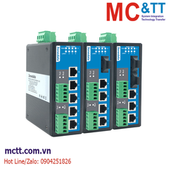 Switch công nghiệp quản lý 4 cổng Ethernet + 2 cổng RS-485/422 + 1 cổng quang 3Onedata IES615-1F-2DI(RS-485)
