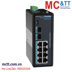 Switch công nghiệp TSN quản lý 8 cổng Gigabit Ethernet + 2 cổng Gigabit SFP 3Onedata IES6300TSN-8GT2GS-2LV
