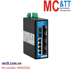 Switch công nghiệp quản lý 4 cổng Ethernet + 4 cổng quang + 2 cổng quang Gigabit SFP 3Onedata IES7110-2GS-4F