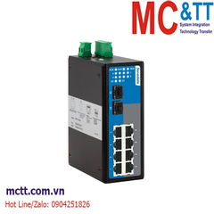 Switch công nghiệp quản lý 8 cổng Ethernet + 2 cổng Gigabit SFP 3Onedata IES7110-2GS