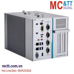 Máy tính công nghiệp không quạt Axiomtek IPC964-512-FL với 4-slot Fanless Industrial System with LGA1151 Gen 7th/6th Core i7/i5/i3 & Celeron Processor, Q170, Front-access I/O, PCIe and PCI Slots