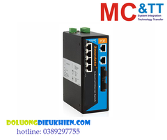 IPS618-2F(S)-4POE: Switch công nghiệp quản lý 4 cổng PoE Ethernet + 2 cổng Ethernet + 2 cổng quang Single-mode 3Onedata