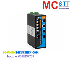 IPS719-1GC-8POE: Switch công nghiệp quản lý 8 cổng PoE Ethernet + 1 cổng Gigabit Combo SFP 3Onedata 